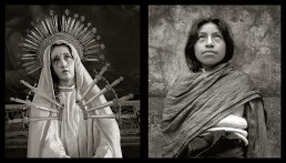 Photographs of the Virgin Mary and Woman
